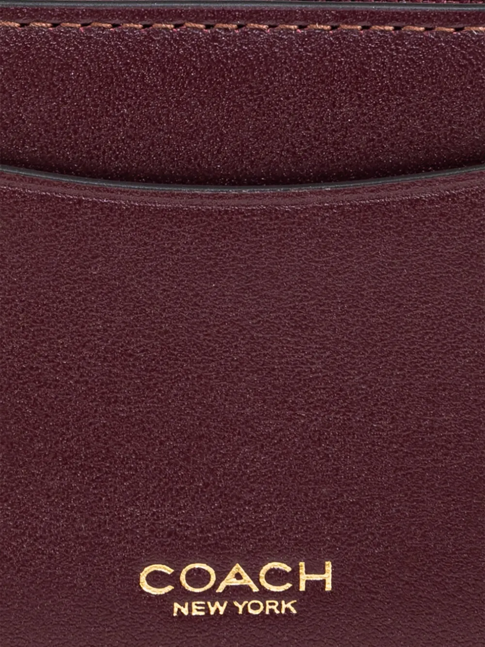 Coach Zip-around Wallet In Brown
