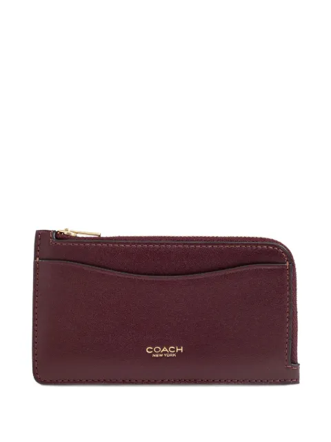 Coach zip-around wallet
