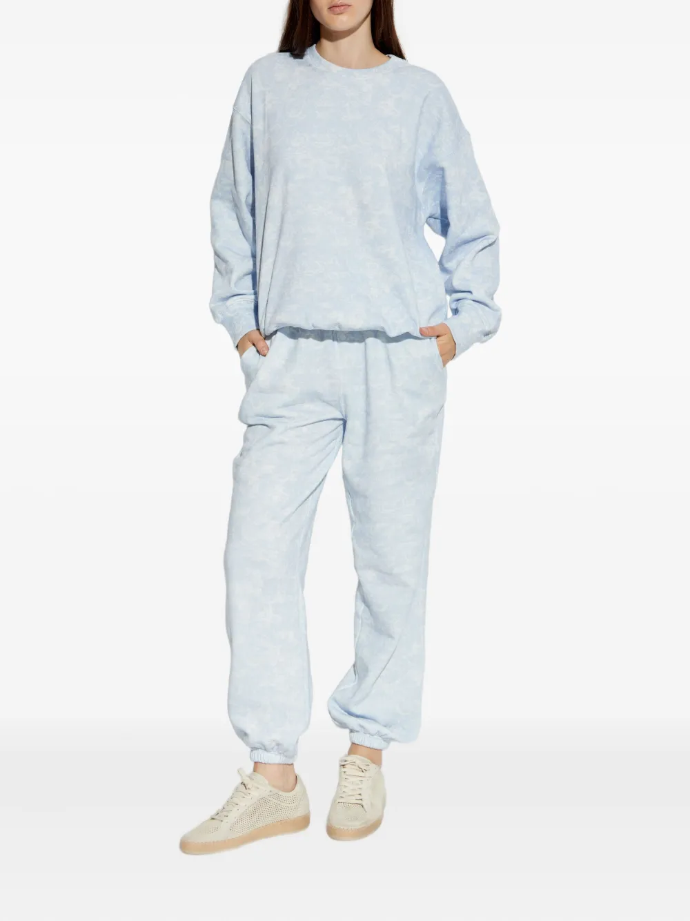 Loveshackfancy Lillia Track Pants In Blue