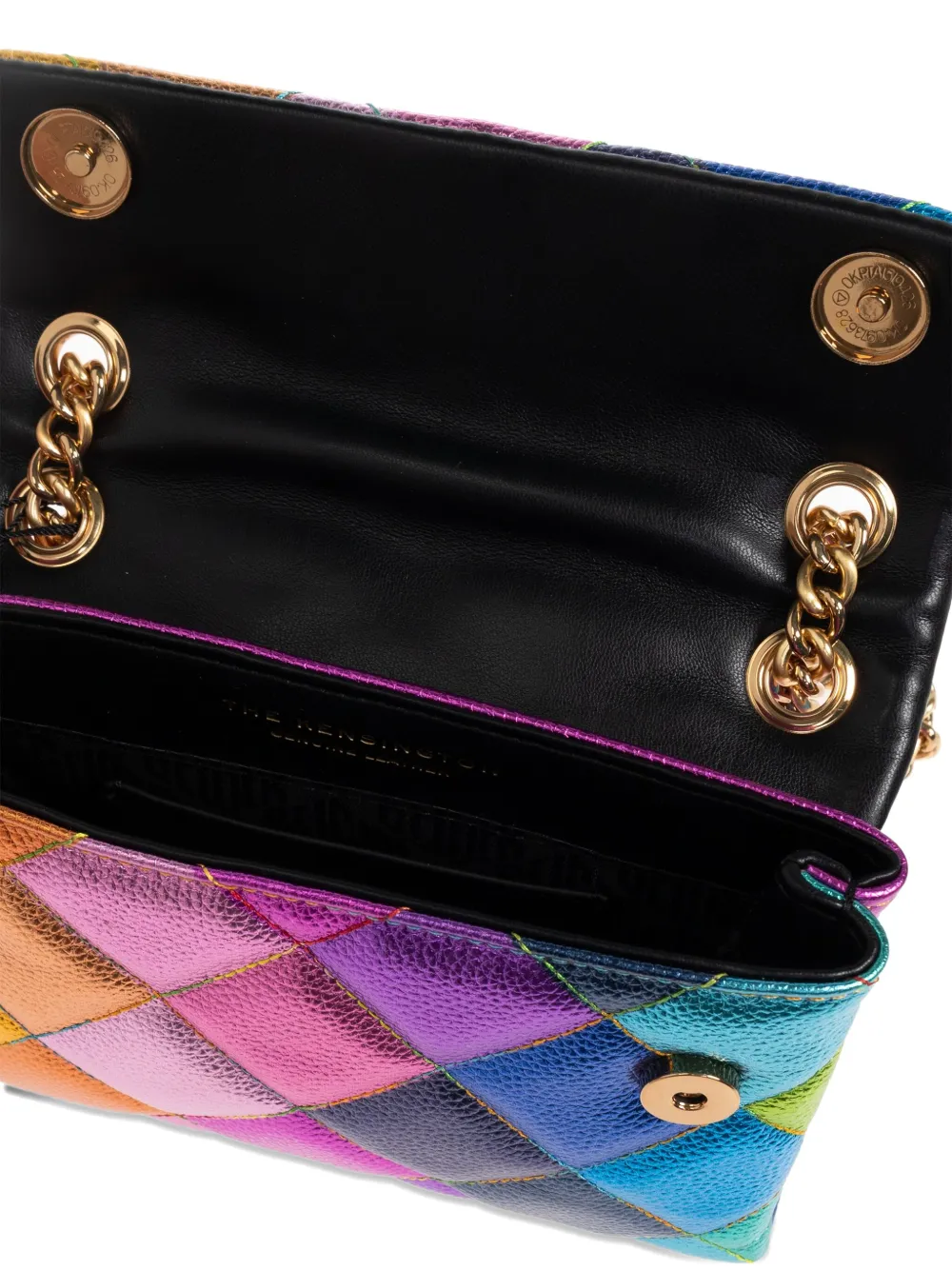 Kurt Geiger Kensington Quilted Chain Mini Bag In Multi