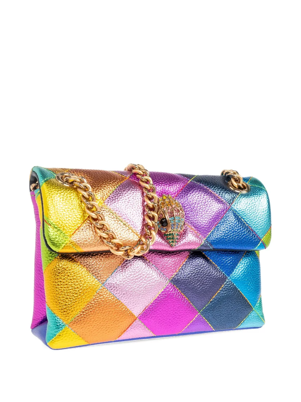 Kurt Geiger Kensington Quilted Chain Mini Bag In Multi
