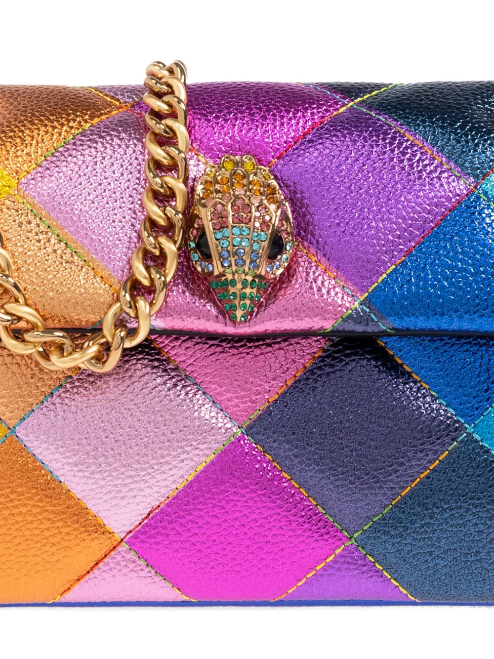 Kurt Geiger Kensington Quilted Chain Mini Bag In Multi