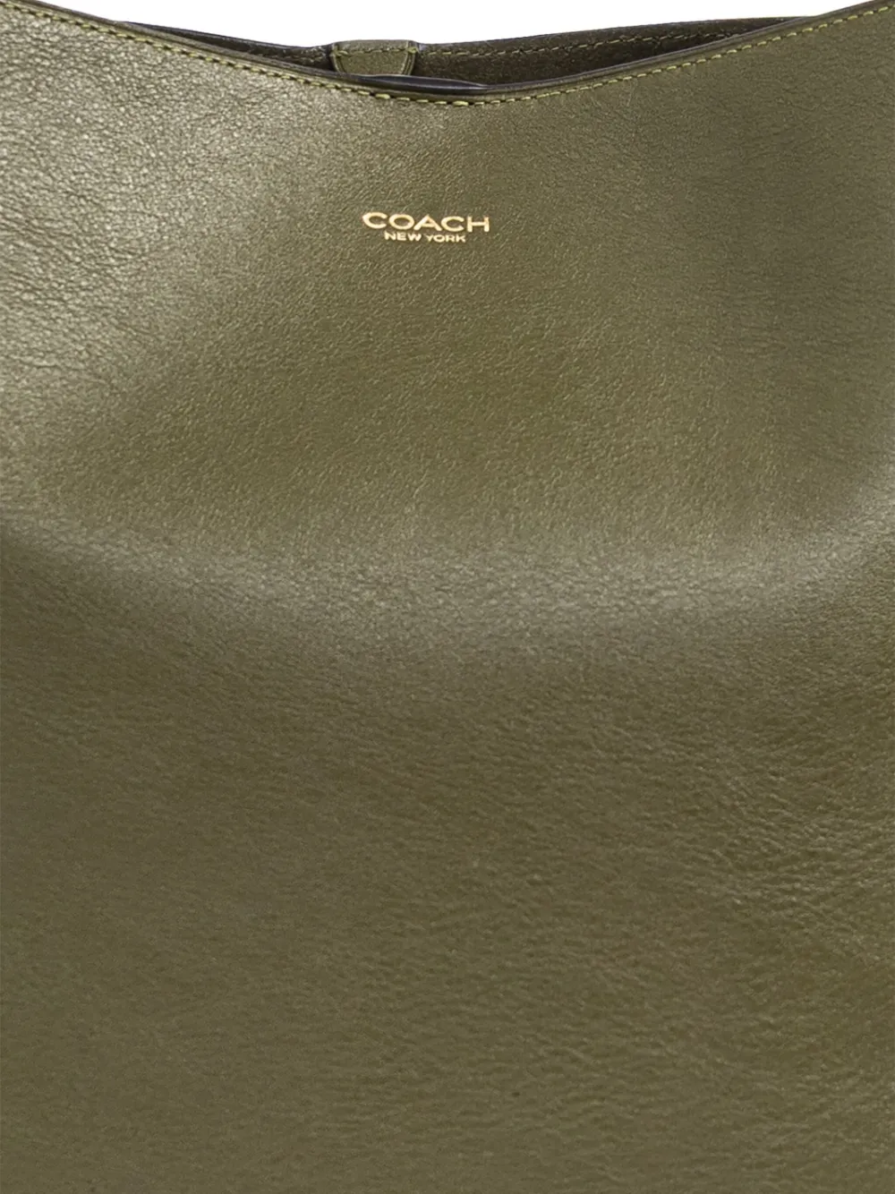 Coach Bleecker Adjustable Strap Bucket Bag In Green