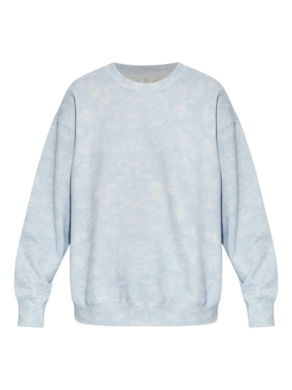 Loveshackfancy Palo Patterned Sweatshirt In Blue