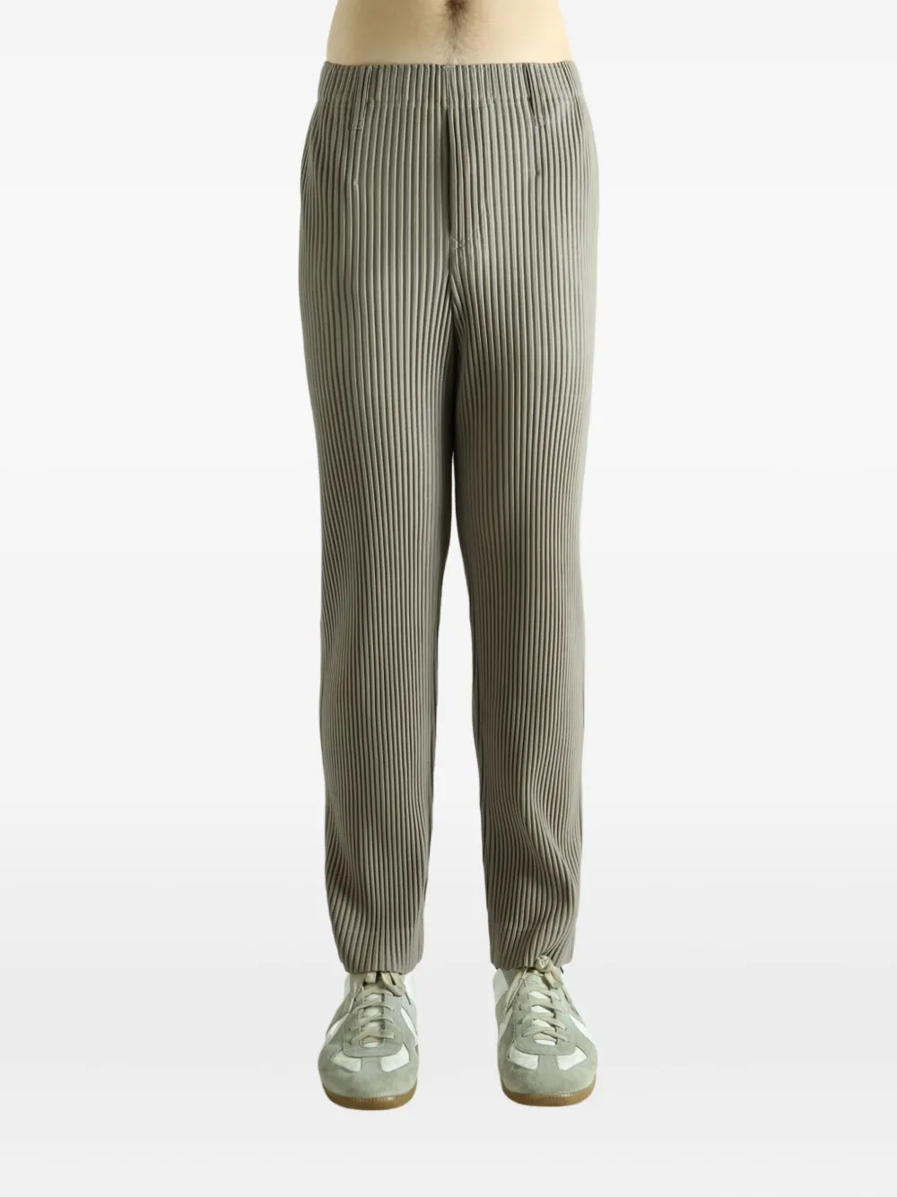 Homme Plissé Issey Miyake pleated straight-leg trousers | Regular-Fit & Straight Leg Pants | Image 2