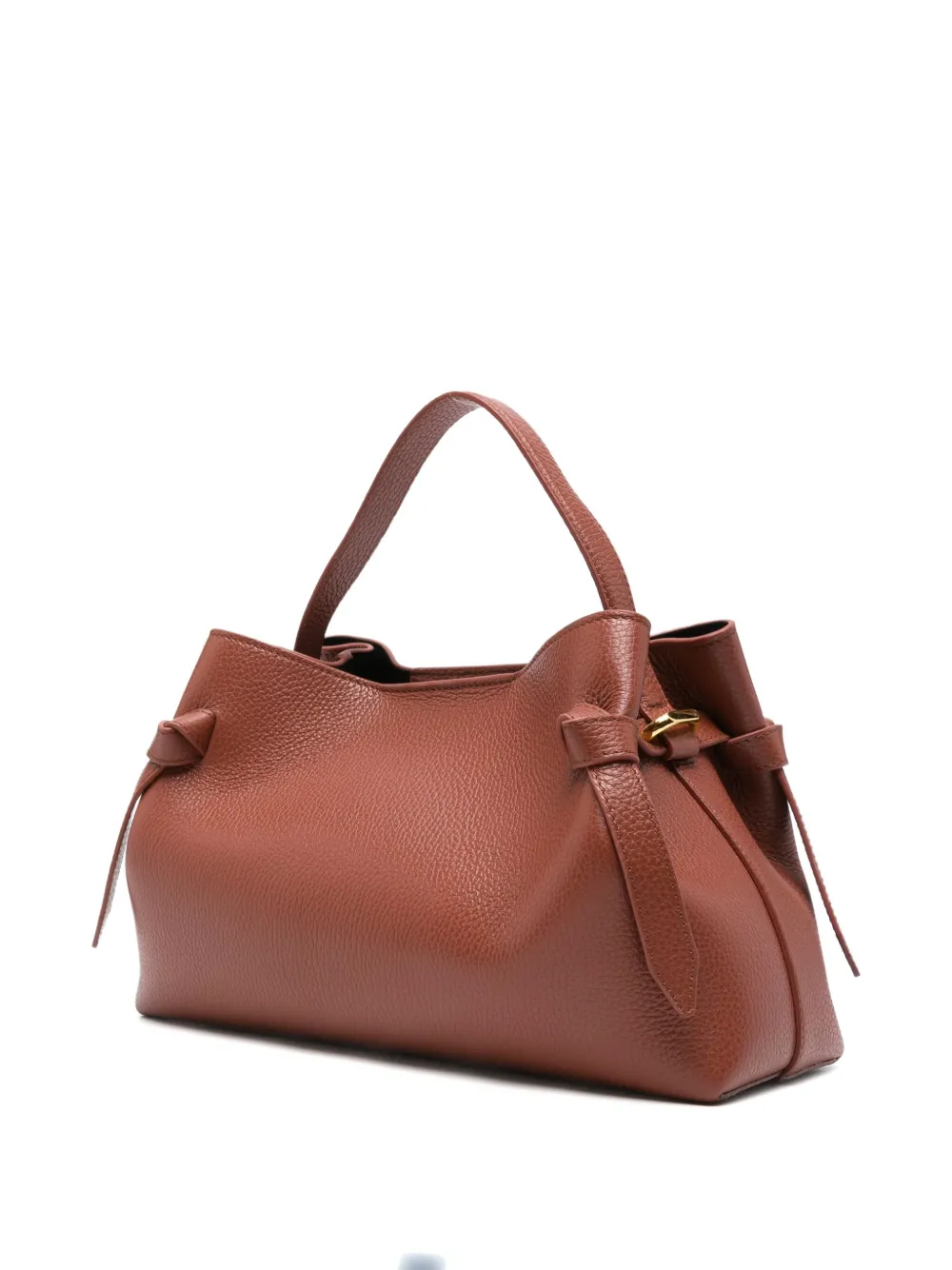 Yuzefi knot-detail tote bag - Bruin