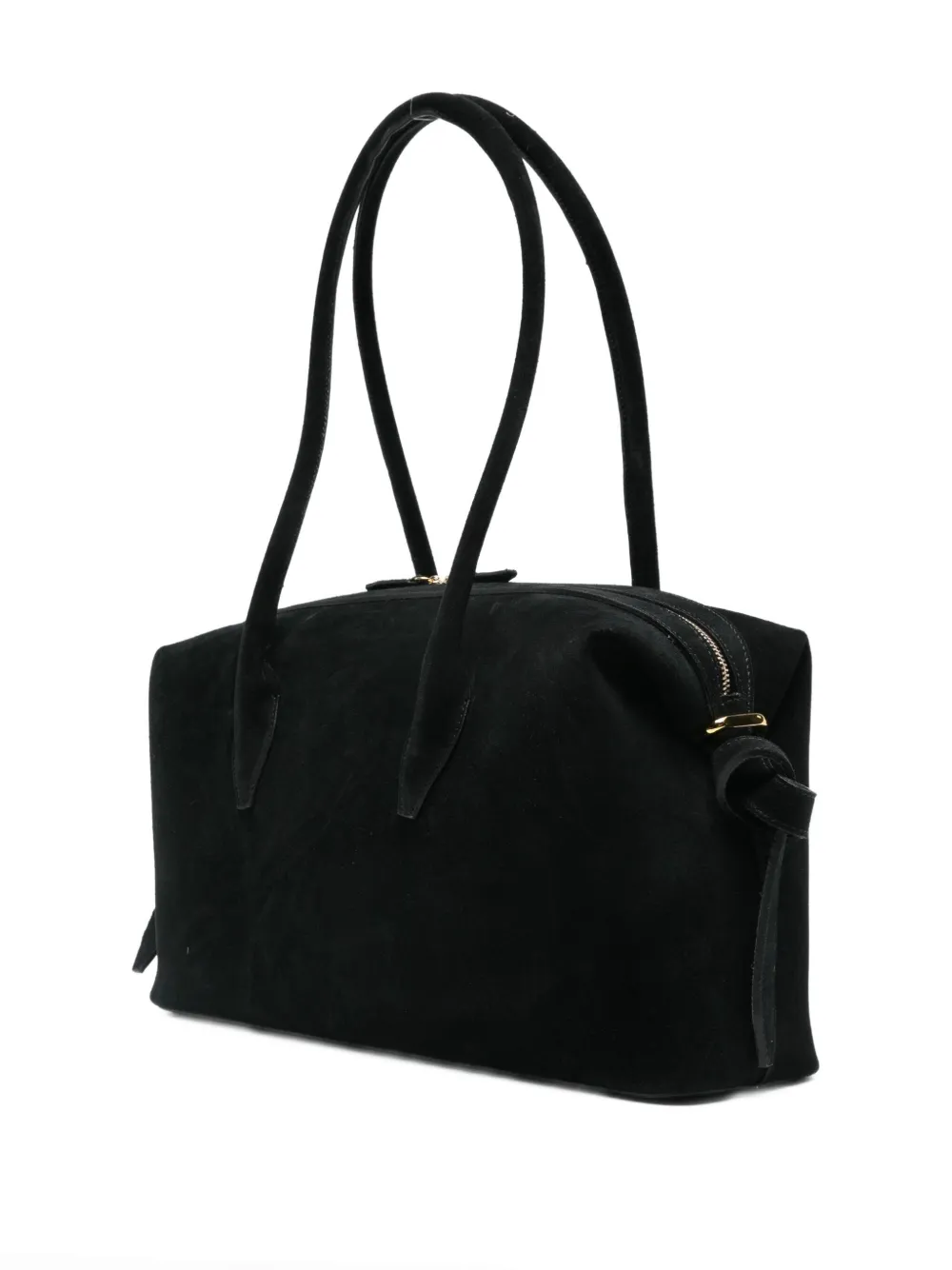 Yuzefi suede tote bag - Zwart