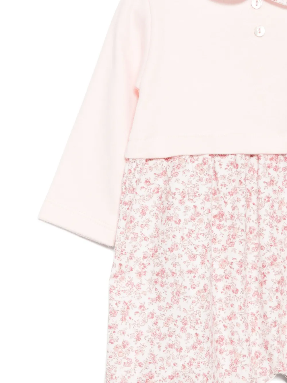 LARANJINHA Romper met bloemenprint Roze