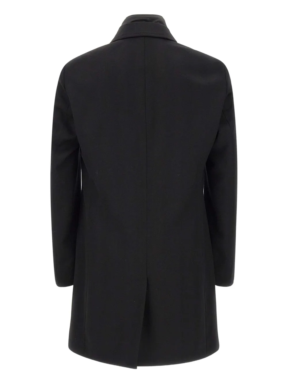 BOSS Jas met enkele rij knopen Zwart