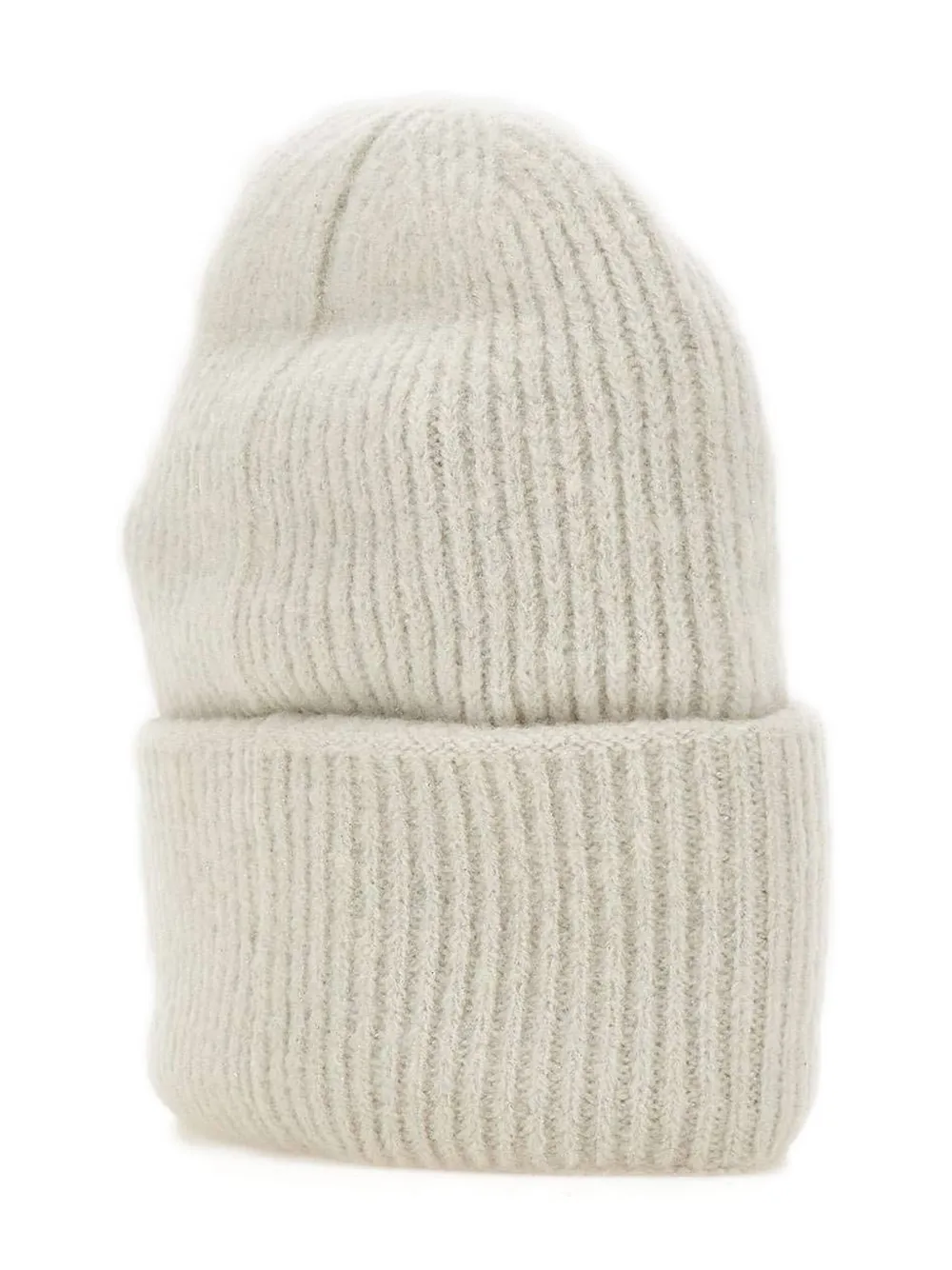 Colmar Ribgebreide muts met cuffs - Wit