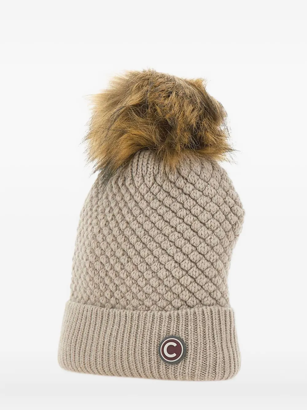 Colmar Pom-pom Beanie Hat In Neutral