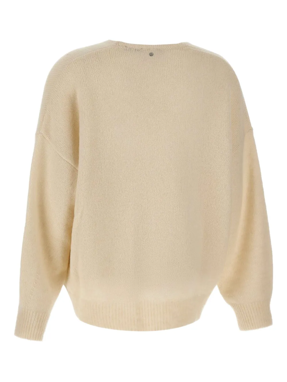 Hugo Boss Long-sleeved Sweater In Neutral