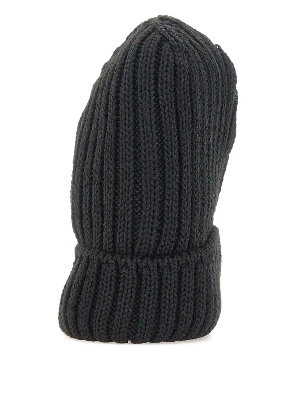 Colmar Geribbelde muts met logopatch Zwart