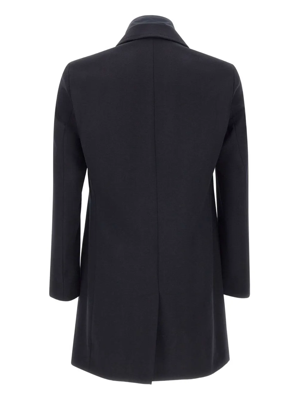 Hugo Boss Boss Boss Black Coat With Inner Vest In Blue