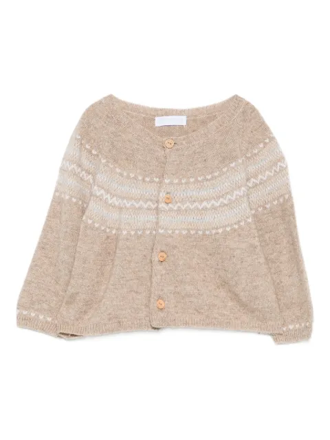LARANJINHA fine-knit cardigan