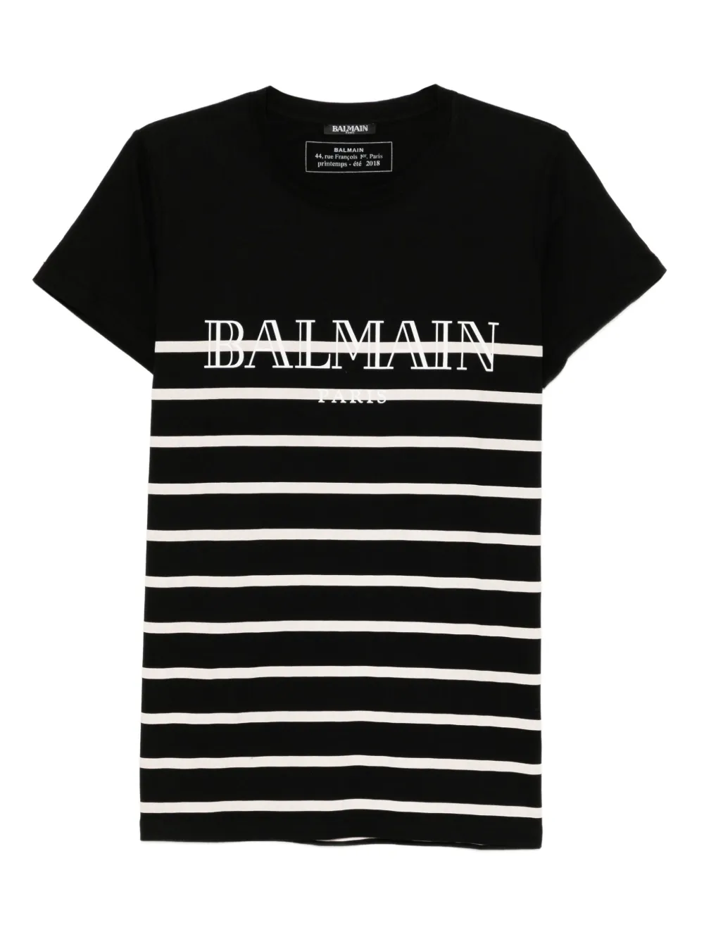 Balmain T-shirt con logo - Nero