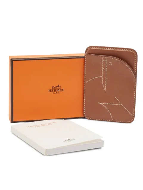 Hermès Pre-Owned cartera Walrus MagSafe 2023