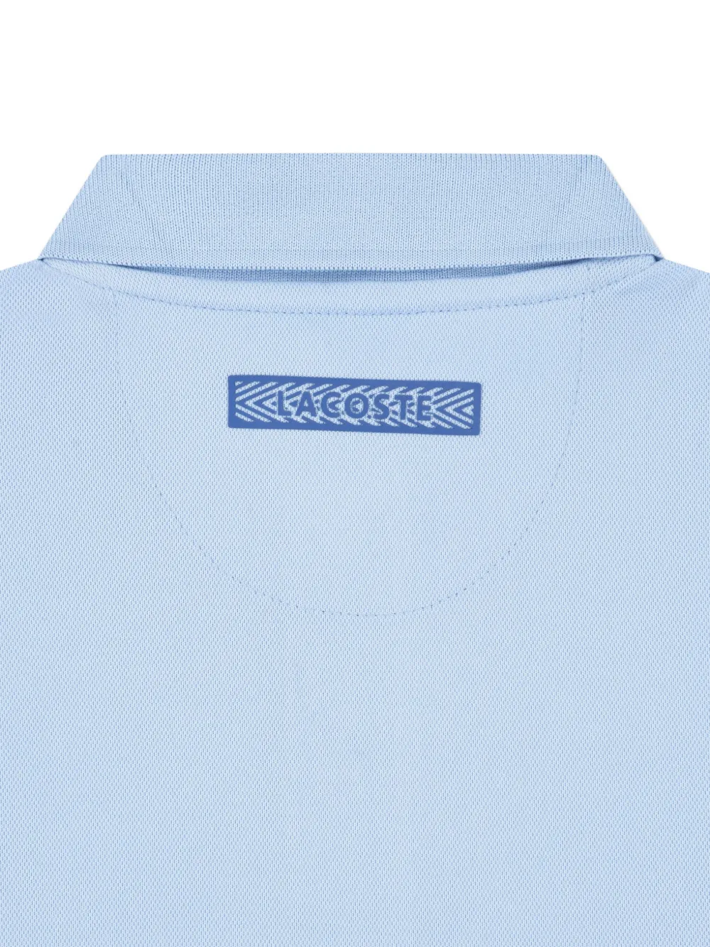 Patterned Short-Sleeve Polo Shirt