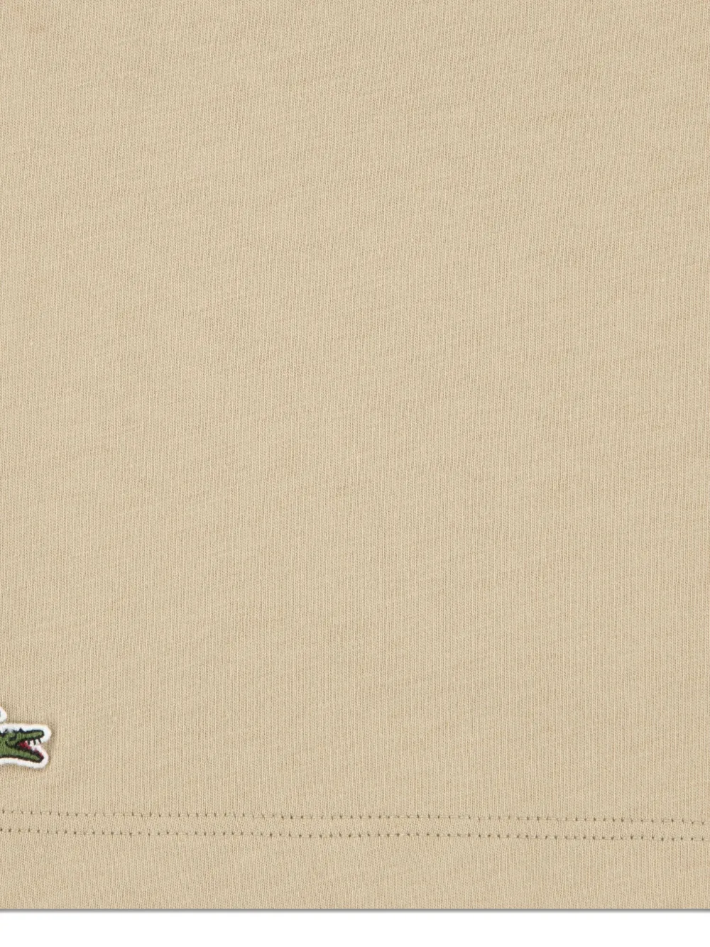 Lacoste Printed T-shirt In Brown