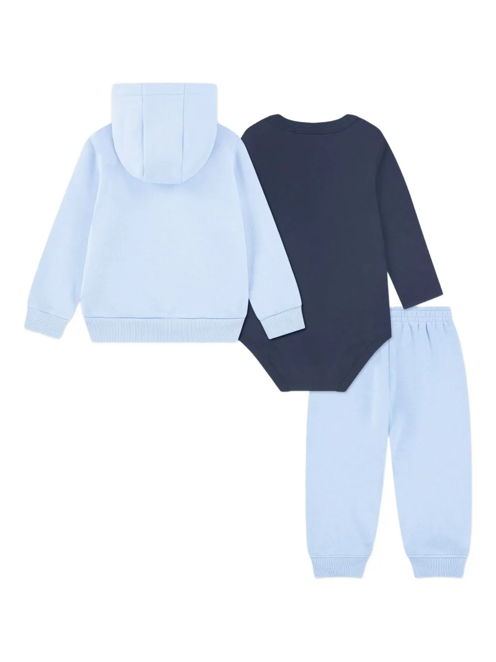 Lacoste Kids Trainingspak met capuchon en rits Blauw