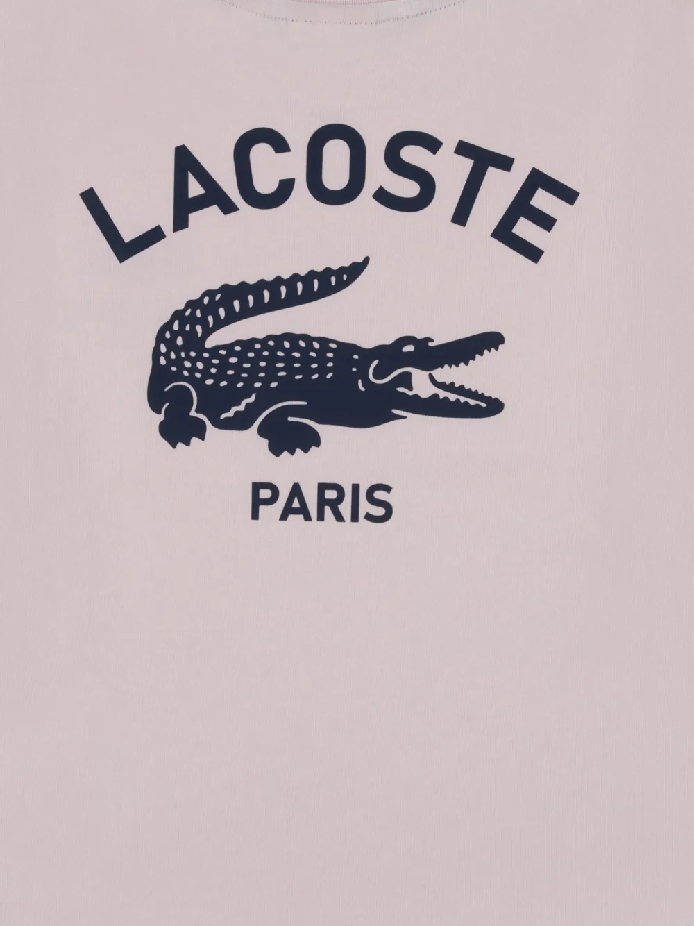 Lacoste Kids T-shirt met logo Roze