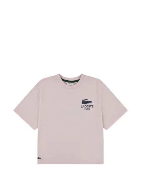 Lacoste Kids logo-detail T-shirt