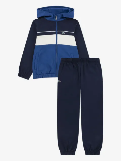 Lacoste Kids traje deportivo con diseño color block