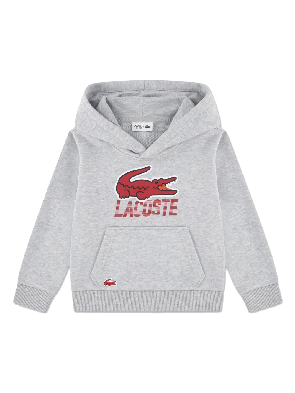 Lacoste Kids Trainingspak met capuchon Grijs