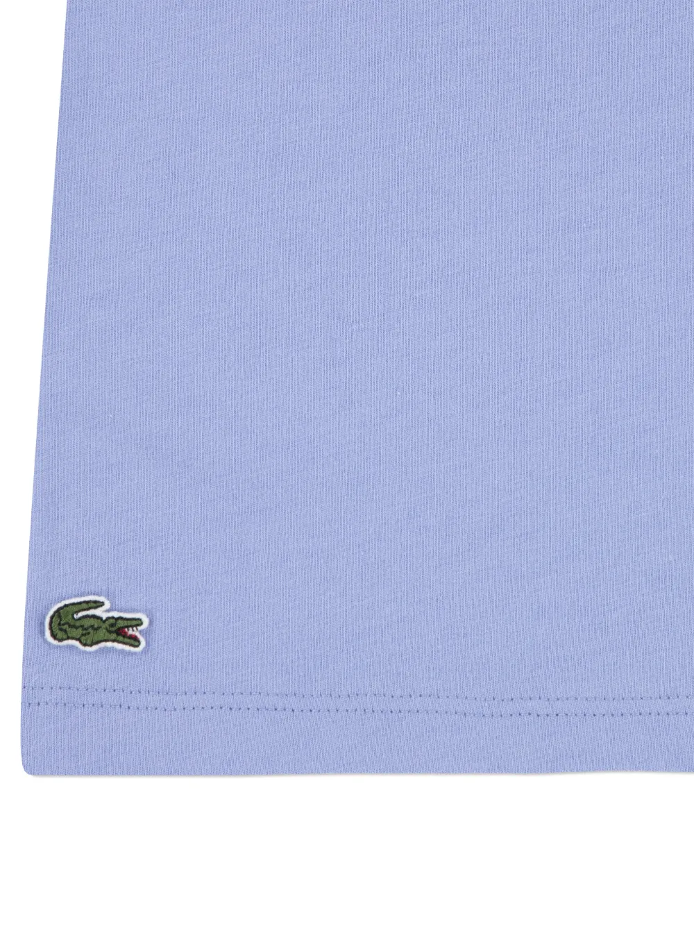 Lacoste Kids T-shirt met logo Paars
