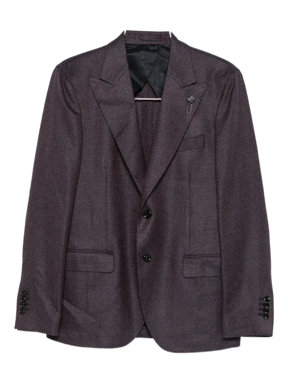 Lardini single-breasted blazer | Purple | Image 1