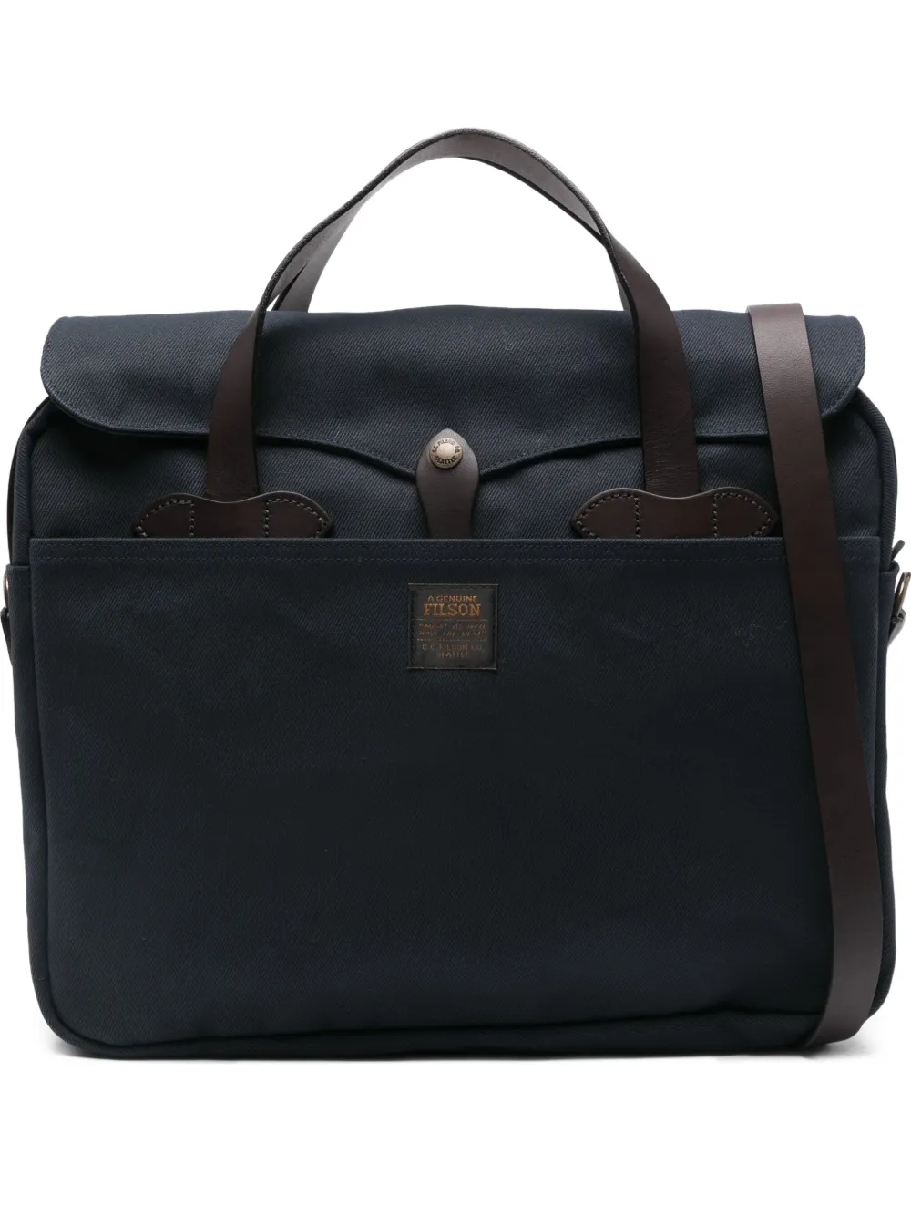 Filson Tin Cloth briefcase | Blue | Image 1