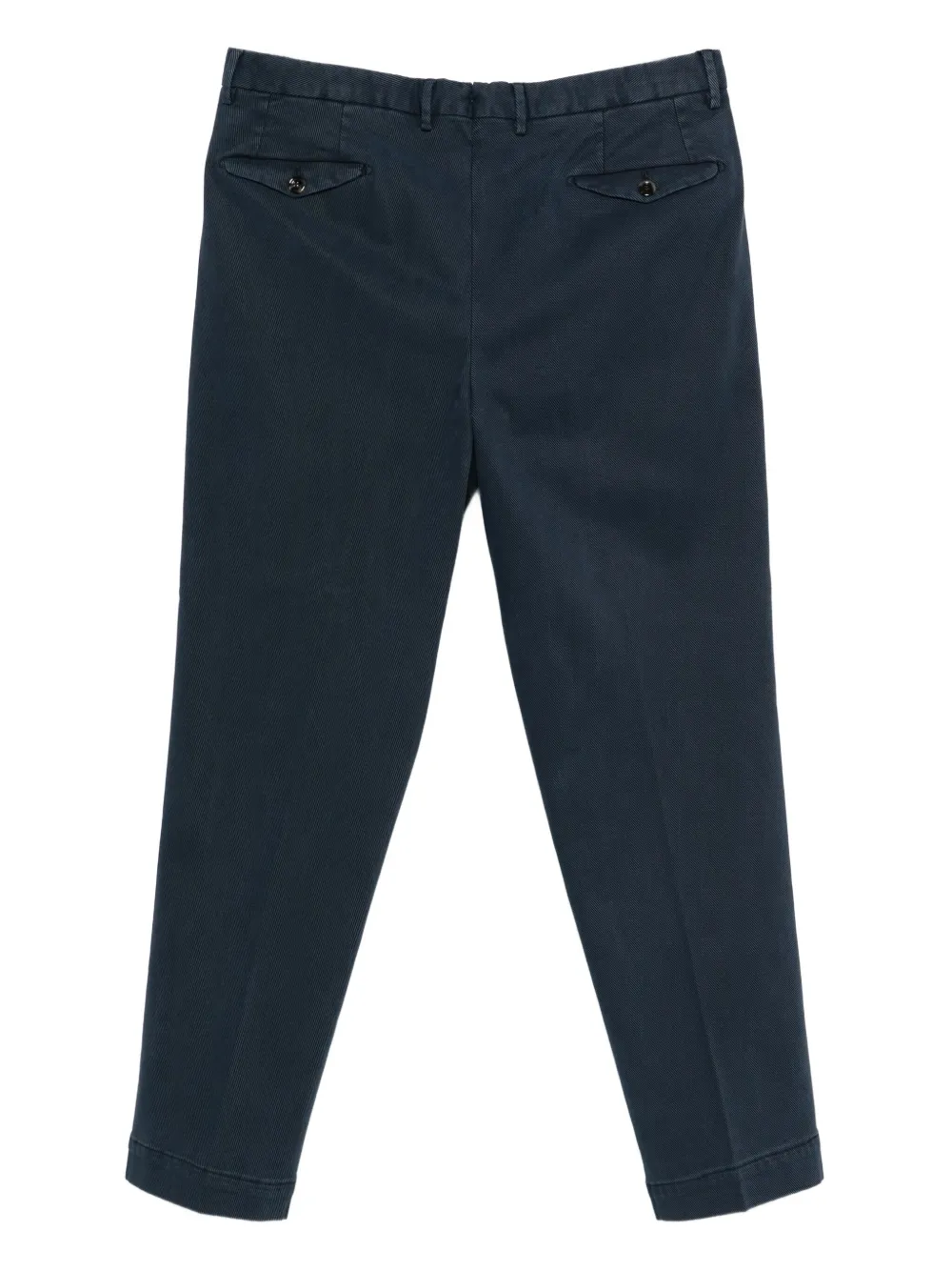 Dell'oglio pleat-detail chino trousers - Blauw
