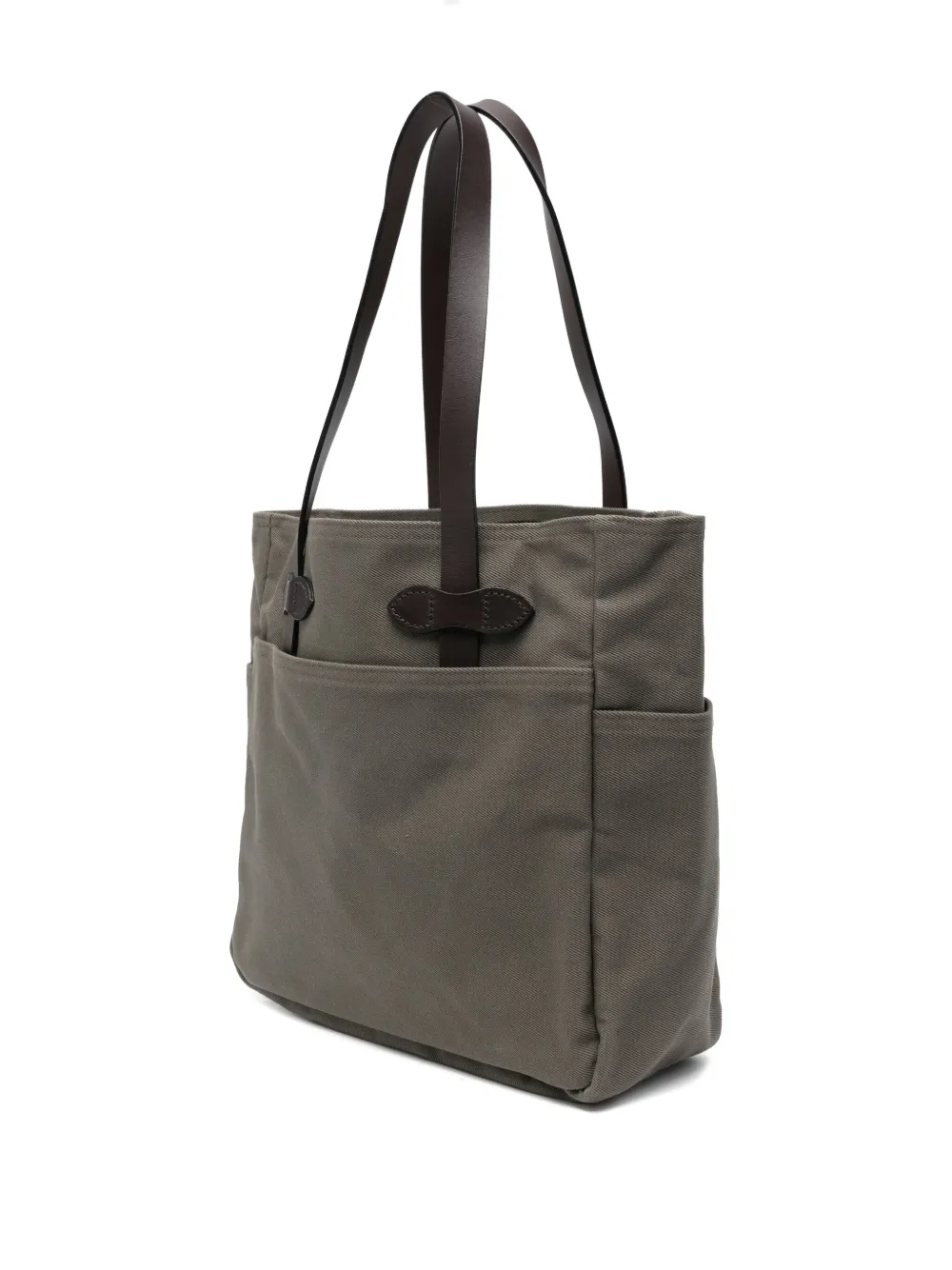 Filson Pocket Handle Tote Bag In Gray