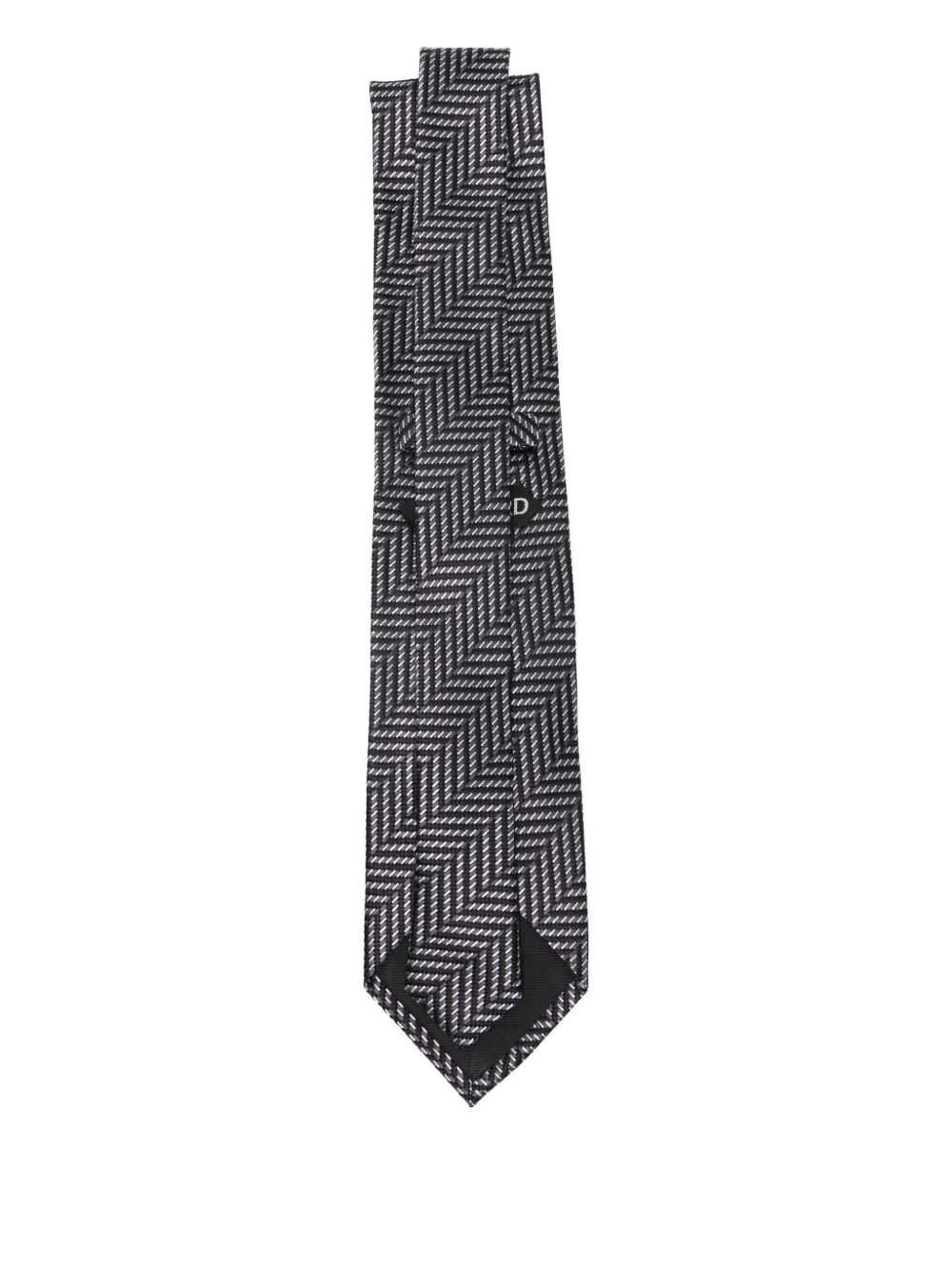 Tom Ford Silk Tie In Black