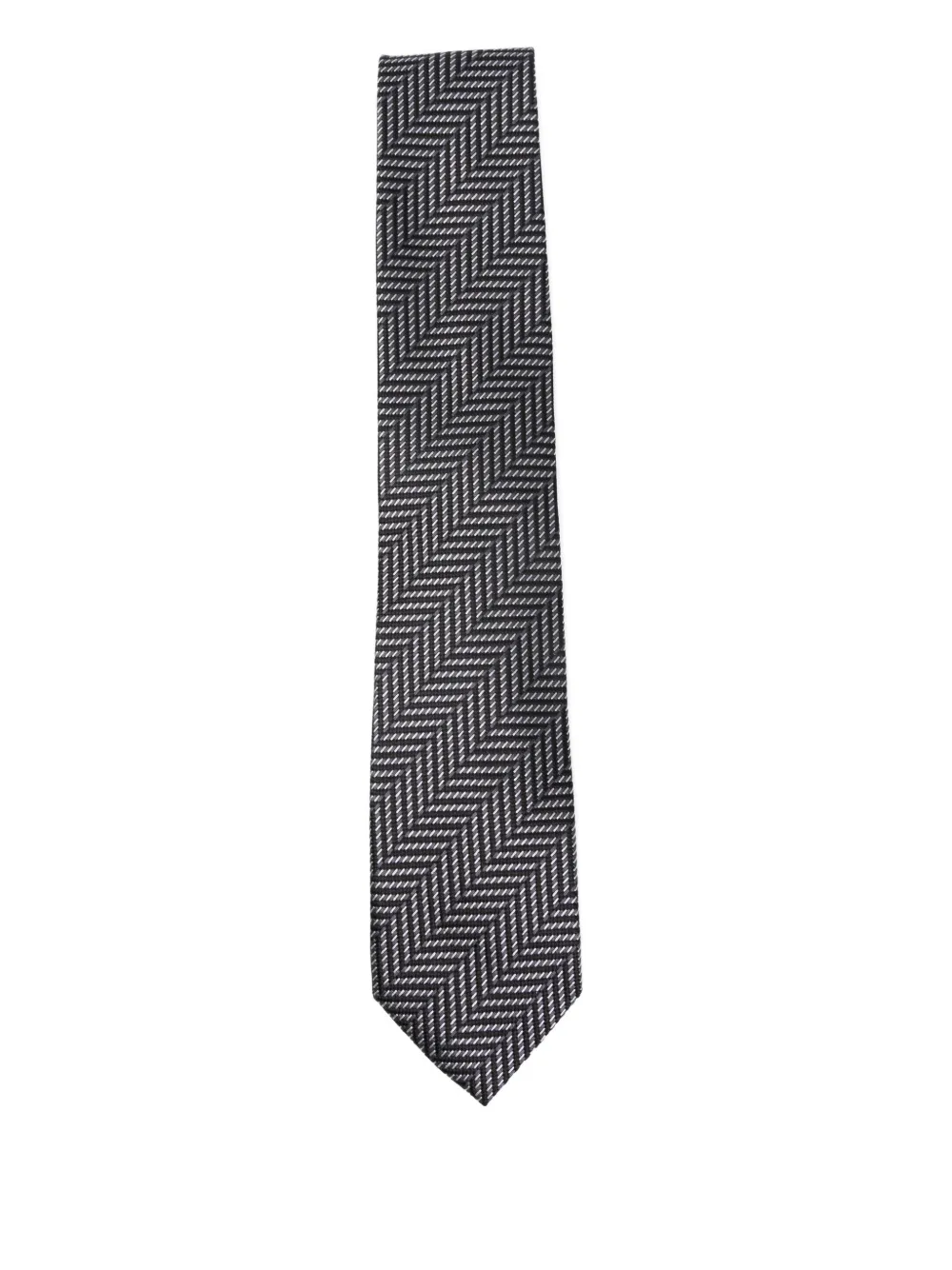 Tom Ford Silk Tie In Black
