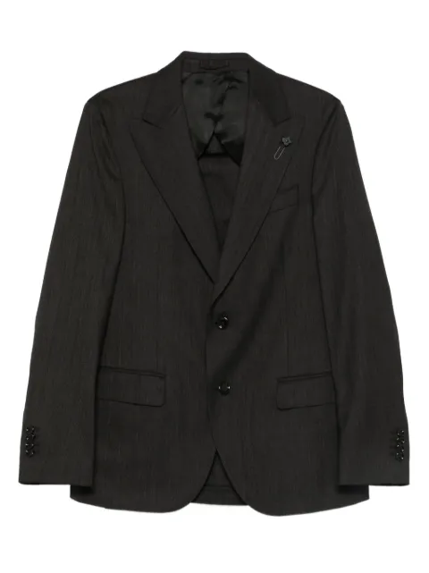 Lardini cotton single-breasted suit