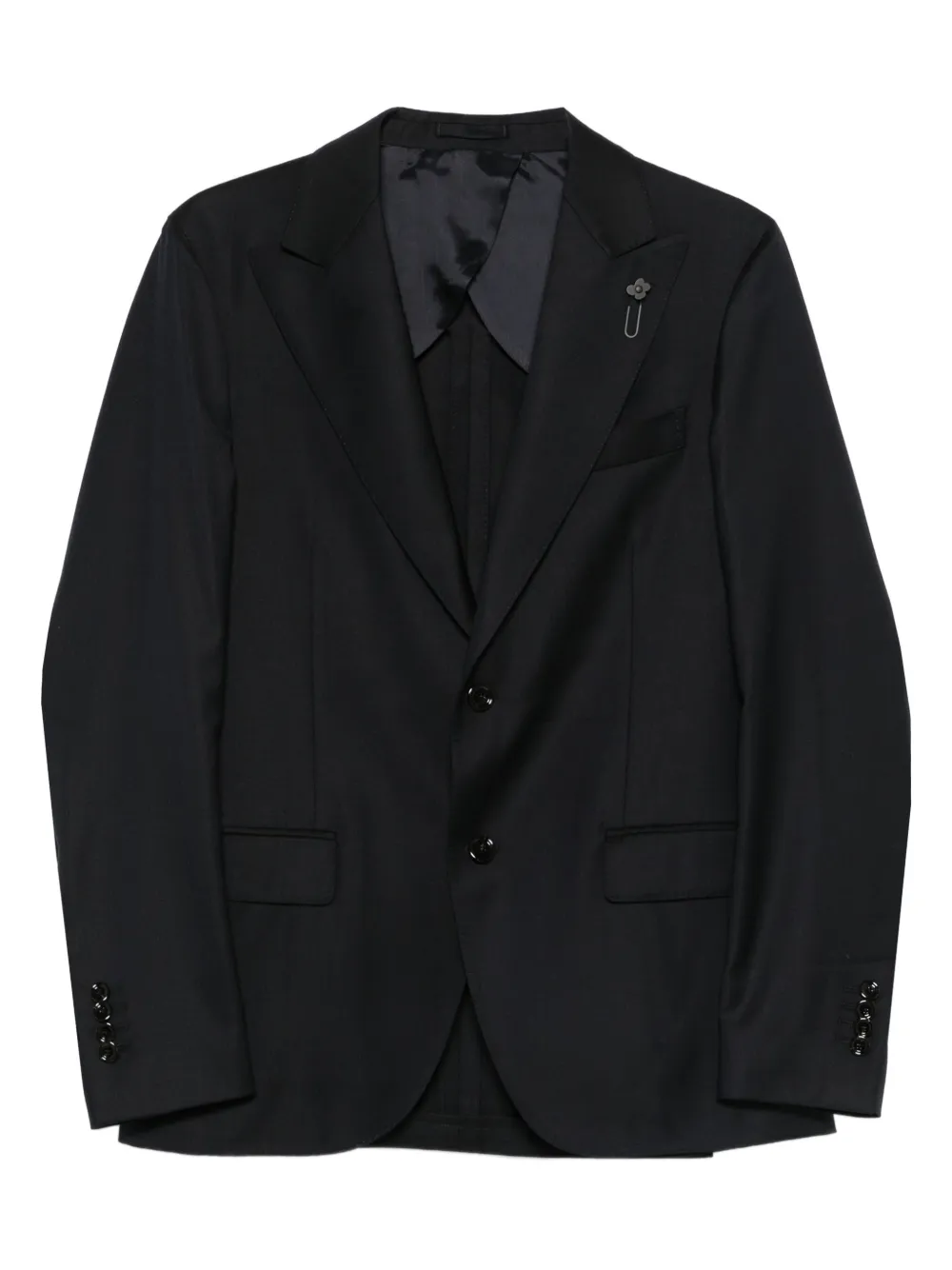 Lardini traje con botones | negro | Image 1
