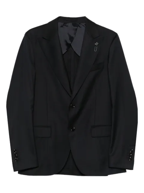 Lardini virgin wool single-breasted suit