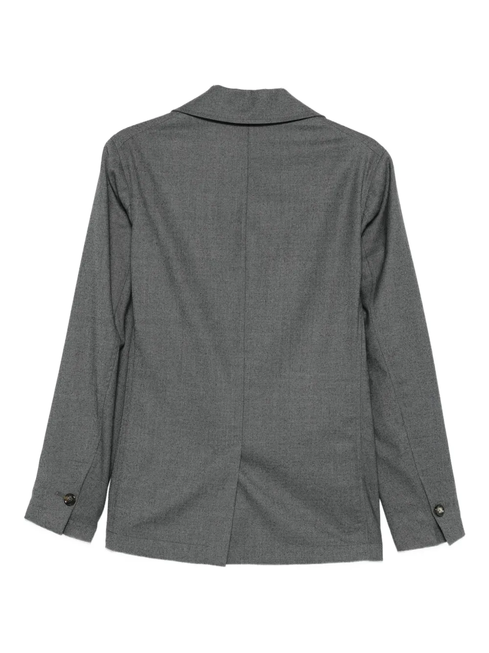 Dell'oglio Patch-pocket Single-breasted Suit In Gray