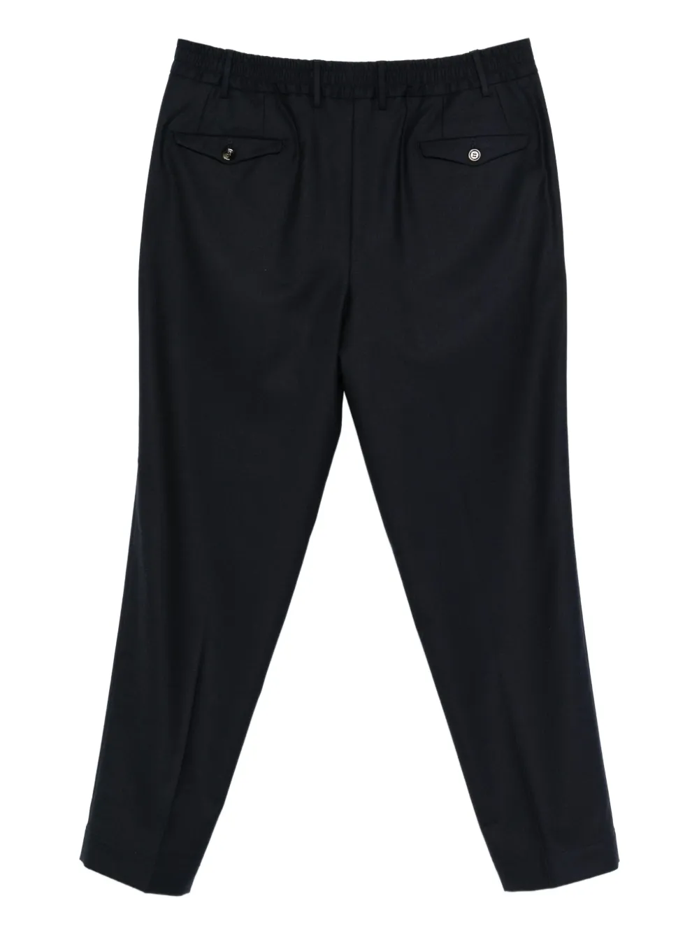 Dell'oglio pleat-detail tailored trousers - Zwart