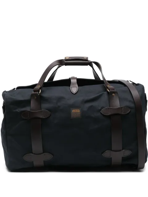 Filson logo-appliqué duffle bag