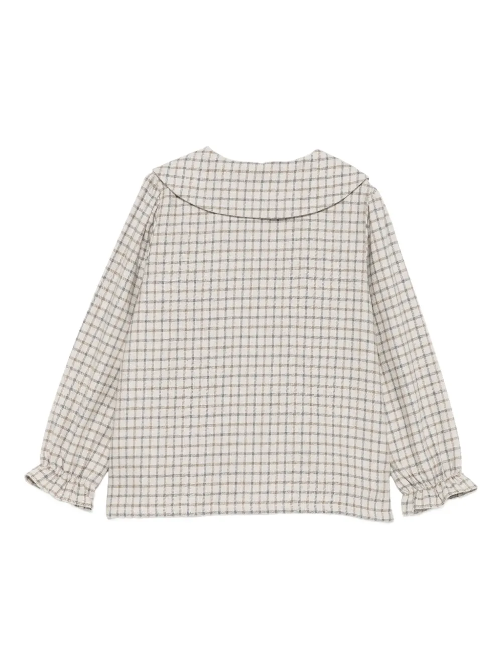 LARANJINHA embroidered checked shirt | Shirts | Image 2