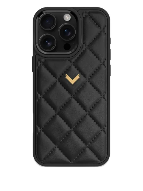 VELANTE quilted leather iPhone 16 Pro Max case