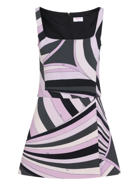 PUCCI abstract-print sleeveless dress