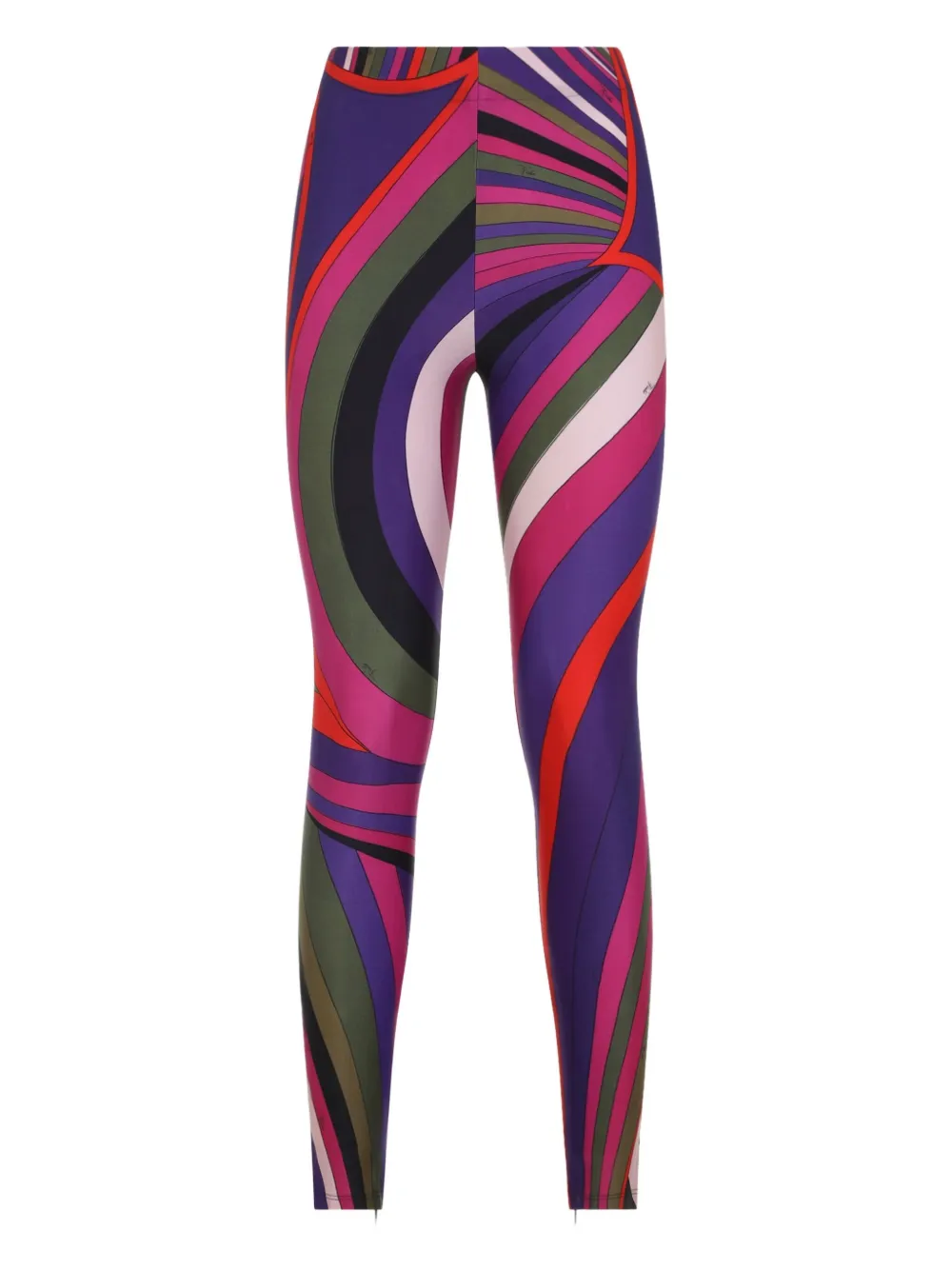 PUCCI abstract-print leggings | Pink | Image 1