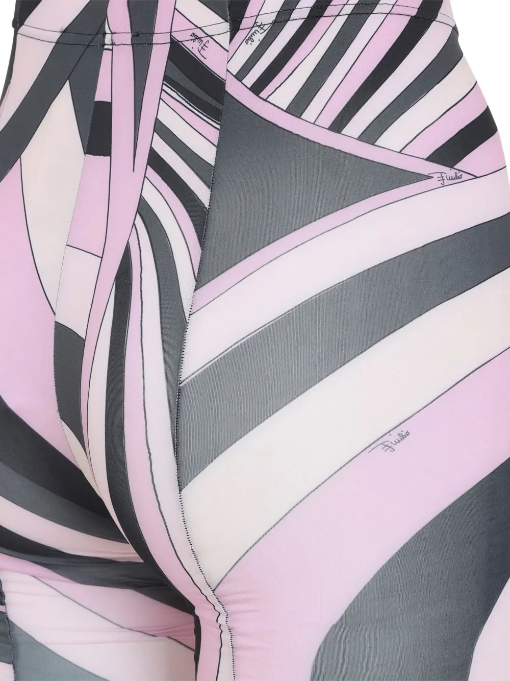  Pucci Iride-print Tights - Pink 