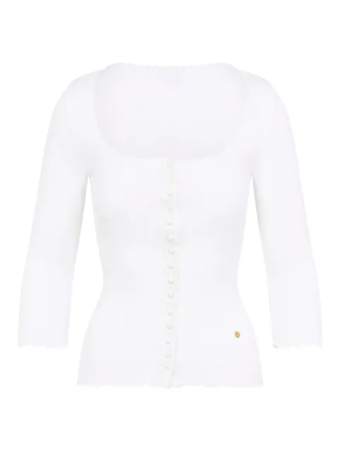 Chloé button-front ribbed cardigan