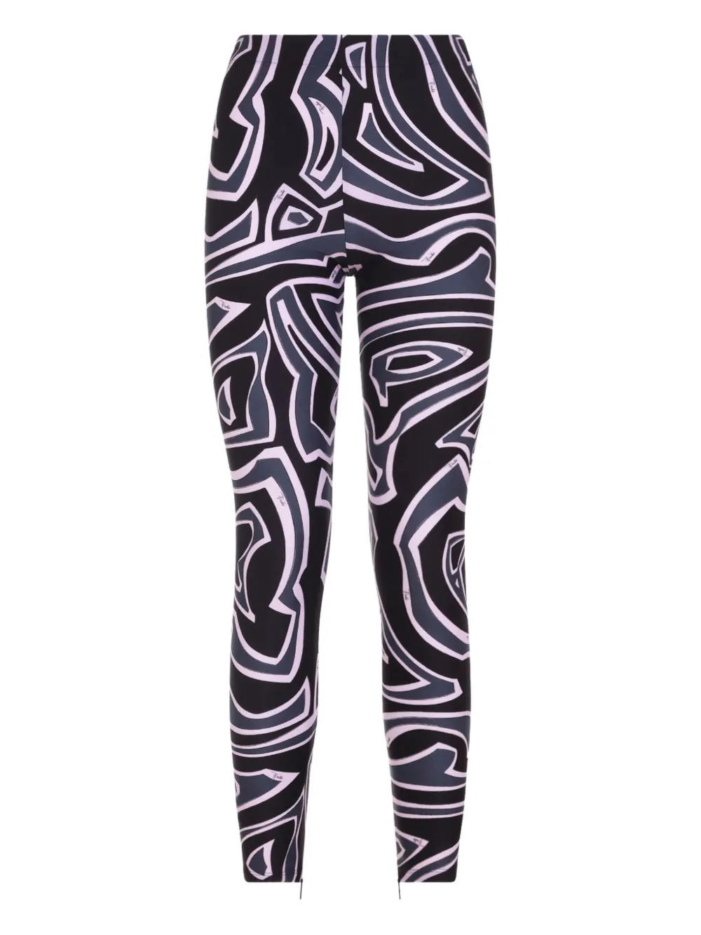 PUCCI abstract-print leggings | Black | Image 1
