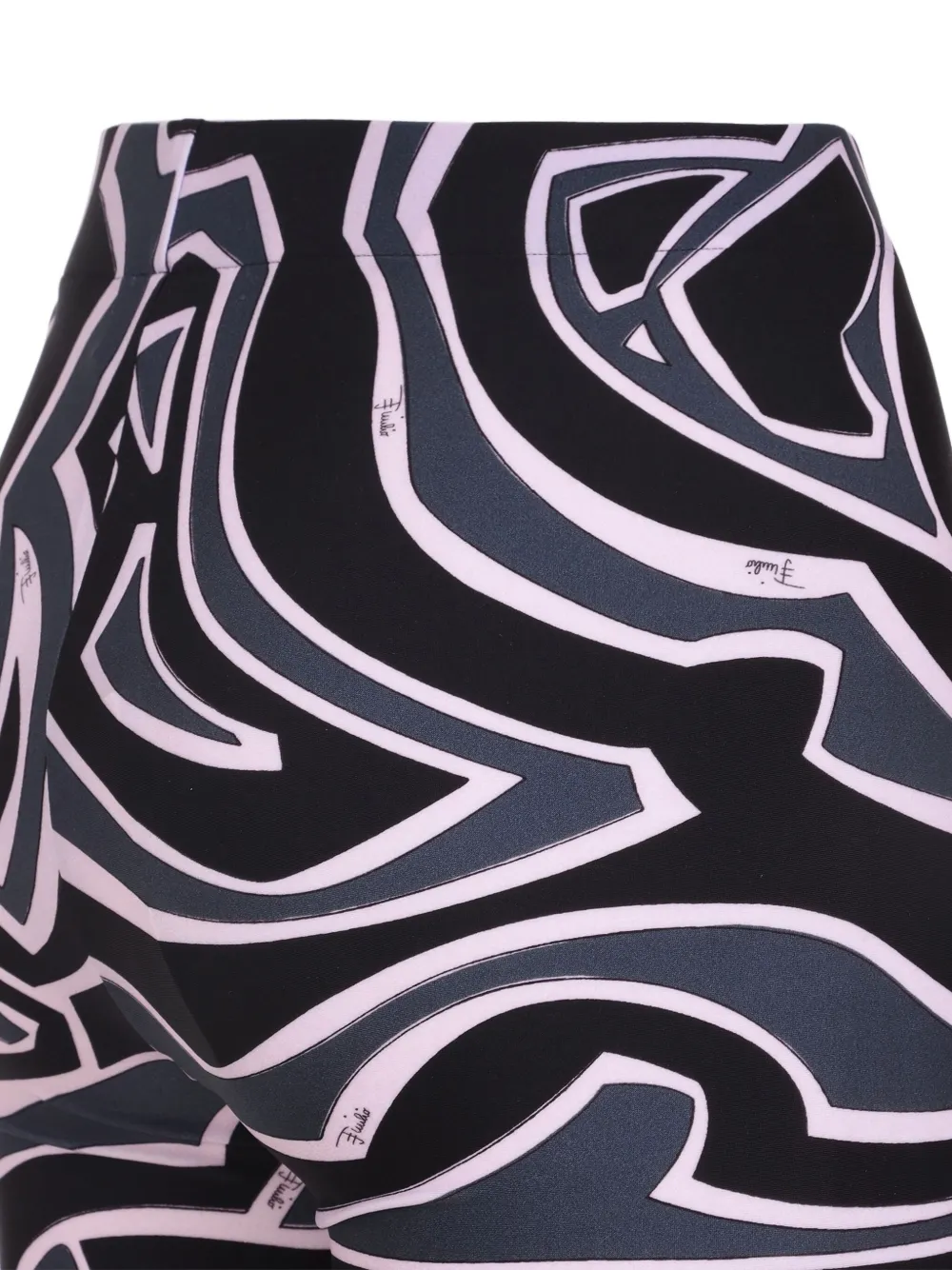 PUCCI abstract-print leggings - Zwart