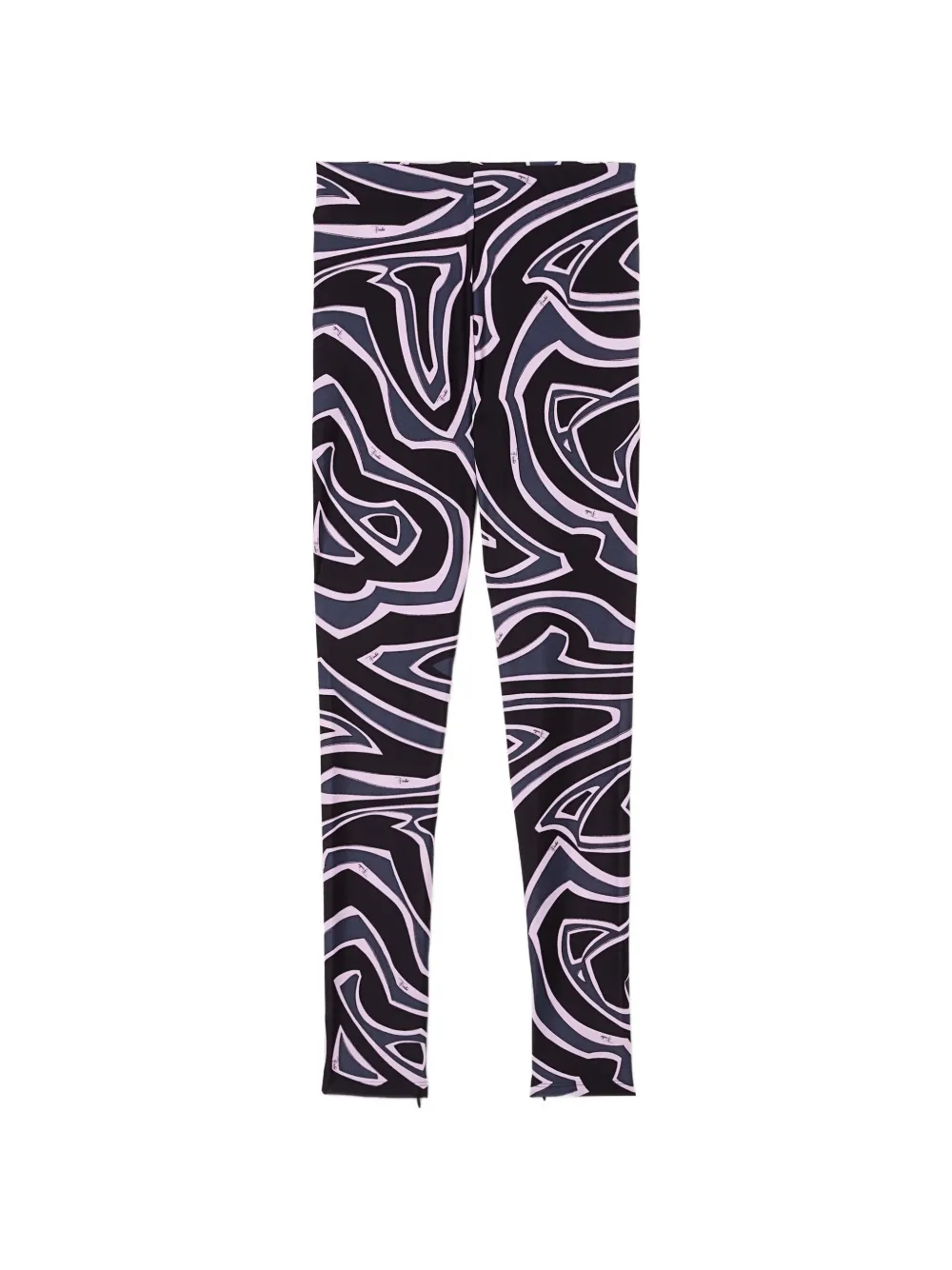 PUCCI abstract-print leggings - Schwarz